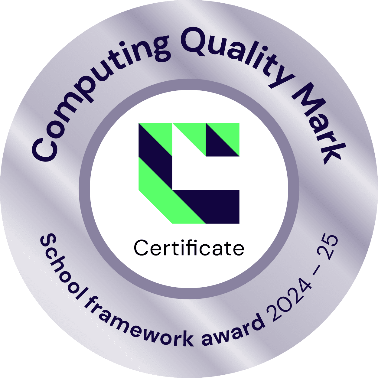 Computing Quality Mark award